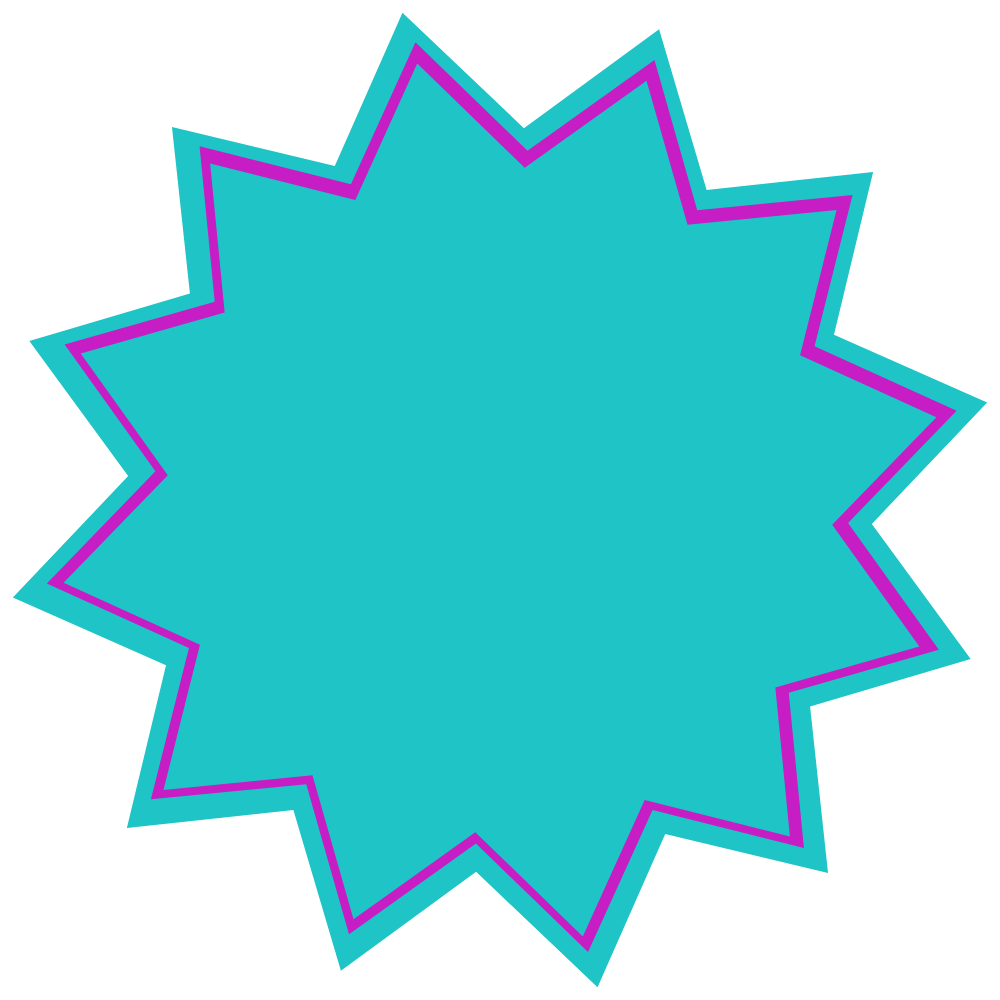 A purple star shape used for the background of the Veda Coda Consultancy logo.